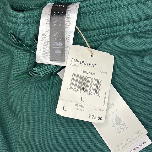 Adidas MEXICO DNA SWEAT PANTS
Size L
Green/Red - Picture 11 of 16